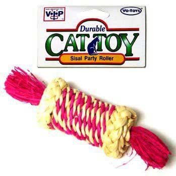 3 Quantity Of Cat Sisal Party Roller