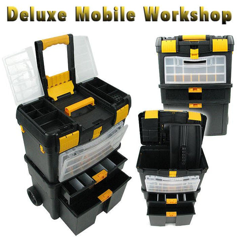 Trademark Commerce 75-2050 Trademark Tools Deluxe Mobile Workshop and Toolbox