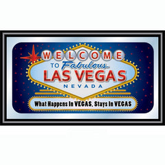 Trademark Commerce LV1550 Las Vegas Mirror - What Happens in Vegas Stays in Vegas