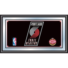 Trademark Commerce NBA1500-PTB Portland Trail Blazers NBA Framed Logo Mirror