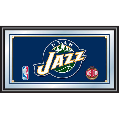 Trademark Commerce NBA1500-UJ Utah Jazz NBA Framed Logo Mirror