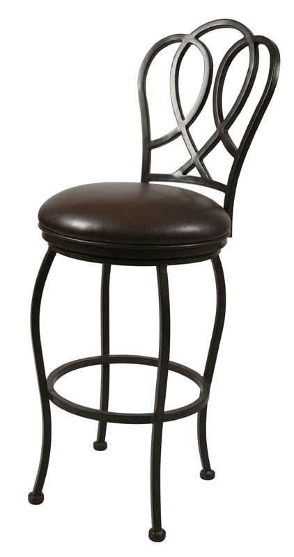 Tscshops Exclusive! Tsc Furniture 30" Barstool Without Arms In Autumn Rust Upholstered In Ford Brown