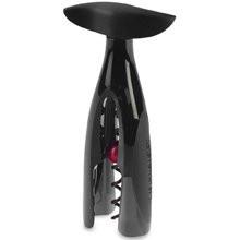 Le Creuset 420 16 01 Trilogy Twist Style Table Corkscrew (black)