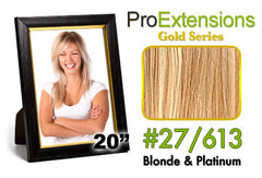 Pro-Extensions PRCT-20-27613 #27/613 Blonde w/Platinum Highlights Pro Cute