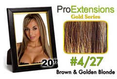 Pro-Extensions PRCT-20-427 #4/27 Brown w/Blonde Highlights Pro Cute