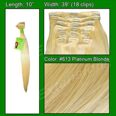 Pro-Extensions PRST-10-613 #613 Platinum Blonde - 10 inch