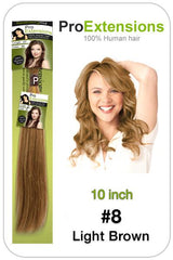 Pro-Extensions PRST-10-8 #8 Light Brown - 10 inch