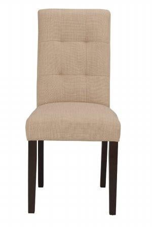 Boraam 82418 Lyon Parson Dining Chair, Set Of 2, Khaki