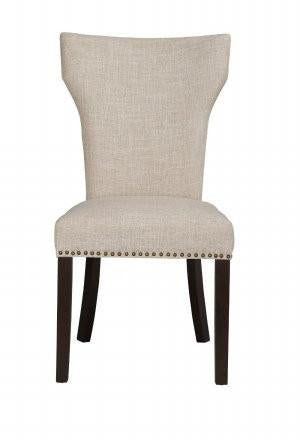 Boraam 82718 Monaco Parson Dining Chair, Set Of 2, White-sand