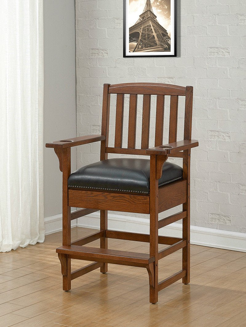 American Heritage Billiard 100610vo King Chair In Vintage Oak
