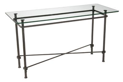 Stone County Ironworks 900-940-gls Ranch Console Table