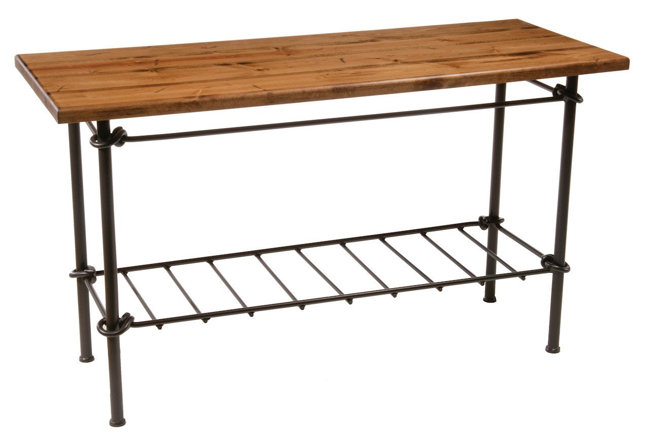 Stone County Ironworks 901-140-dpn Knot Console Table