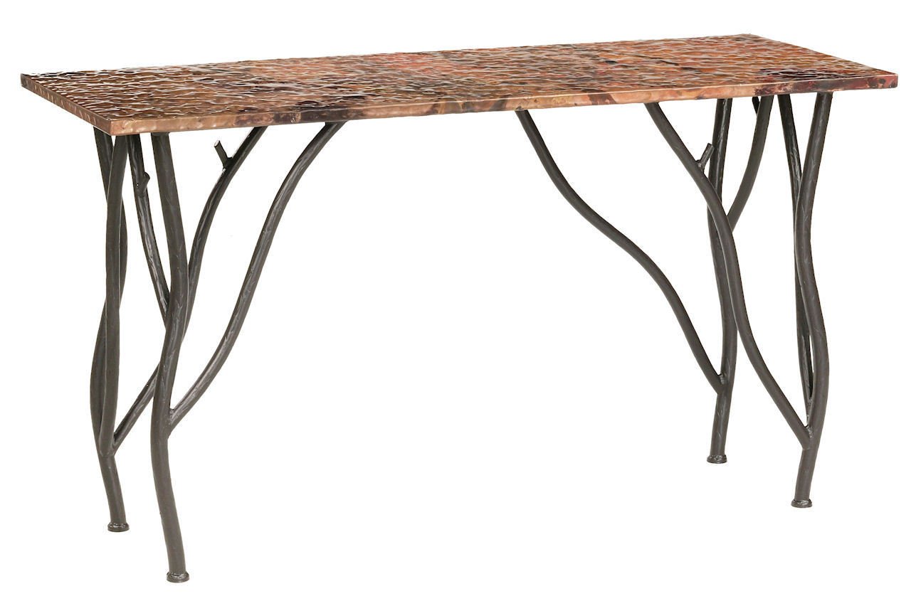Stone County Ironworks 903-021-cop Woodland Console Table