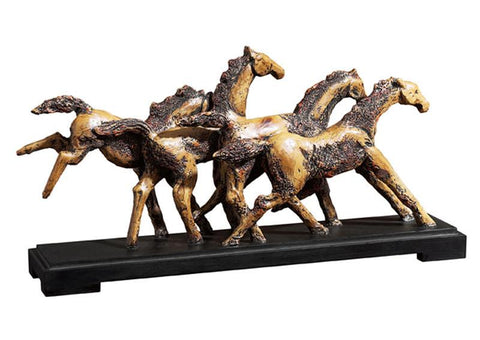 Uttermost 19452 Wild Horses Sculpture Accessories