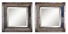 Uttermost 13555 B Davion Squares S/2 Mirrors
