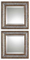 Uttermost 13790 Norlina Squares S/2 Mirrors