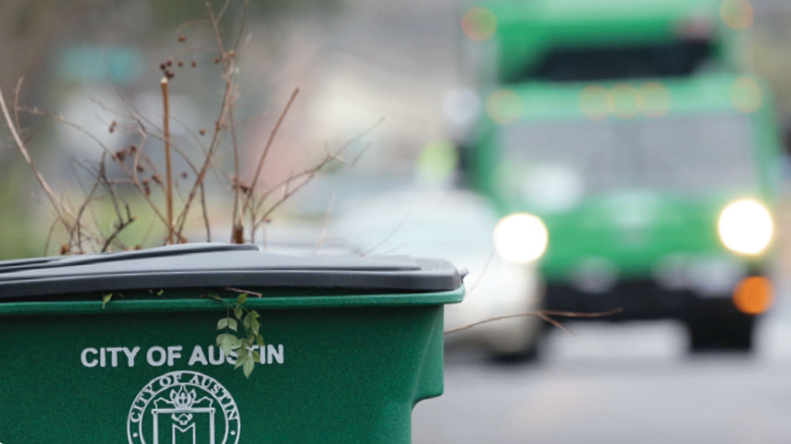 Source City of Austin - Composting Bin Green