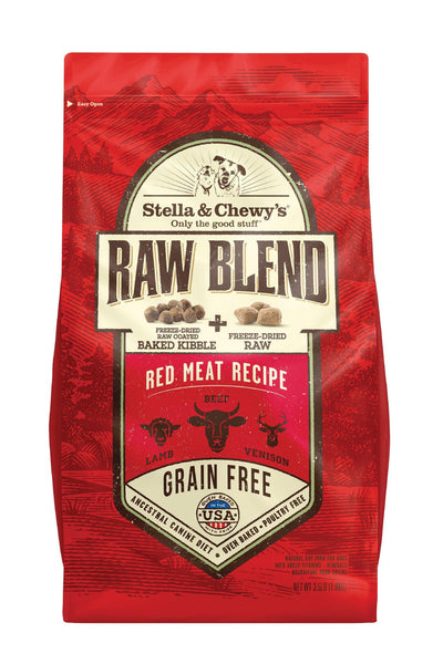 stella and chewy raw blend red meat recipe