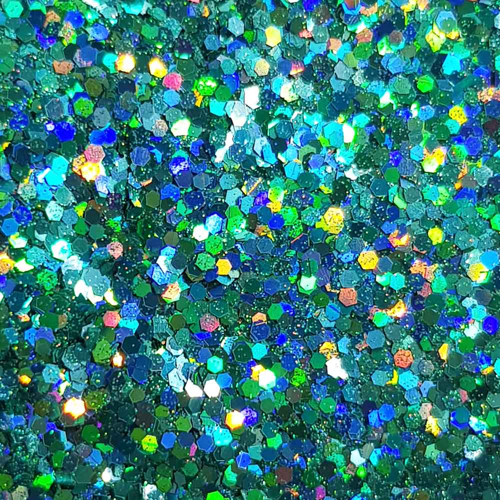 Mermaid Blue Festival Glitter (Holographic Chunky Glitter Mix) – www ...