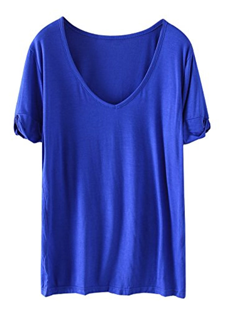 Women's Summer Short Sleeve Loose Casual Tee T-Shirt – Dresscount