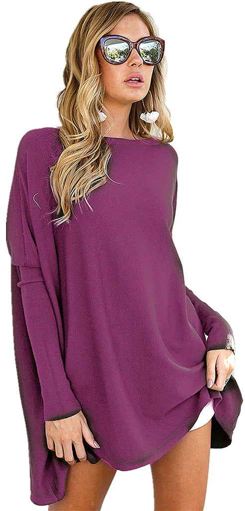 Womens long Sleeve Shirts for Leggings Loose Casual Tunic Tops
