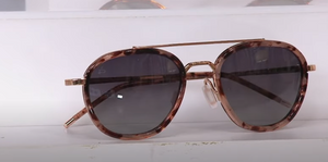 Prive Revaux The Connoisseur Polarized Sunglasses Blush Tortoise - Midtown Bargains
