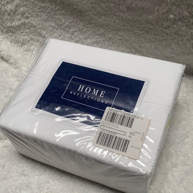 Home Reflections 800 Thread Count Cotton Blend Sheet Set w/ Extra Cases - chiropracticexperiences