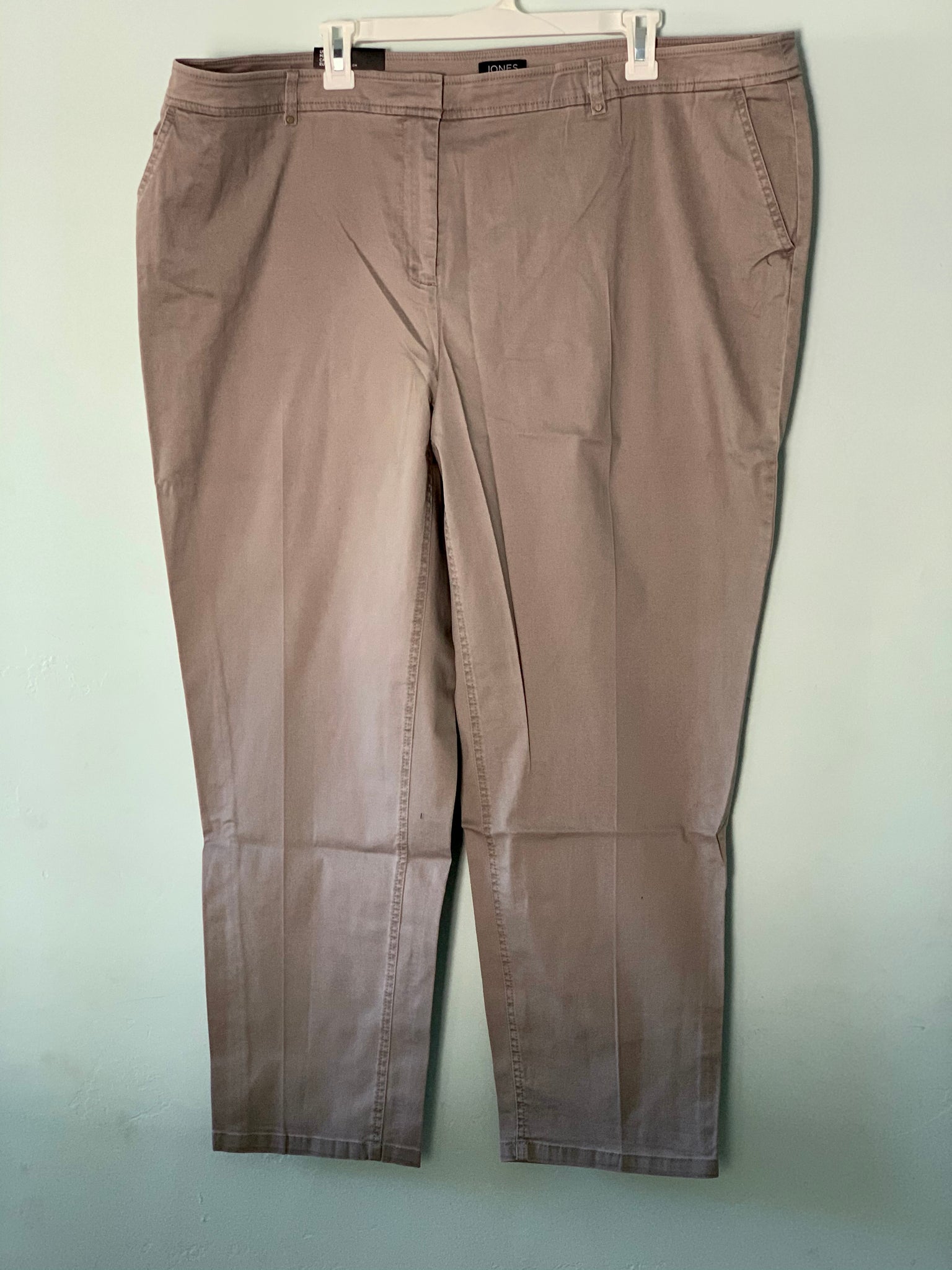 Jones New York Grace Cotton Ankle Pants, Size 20W – Midtown Bargains
