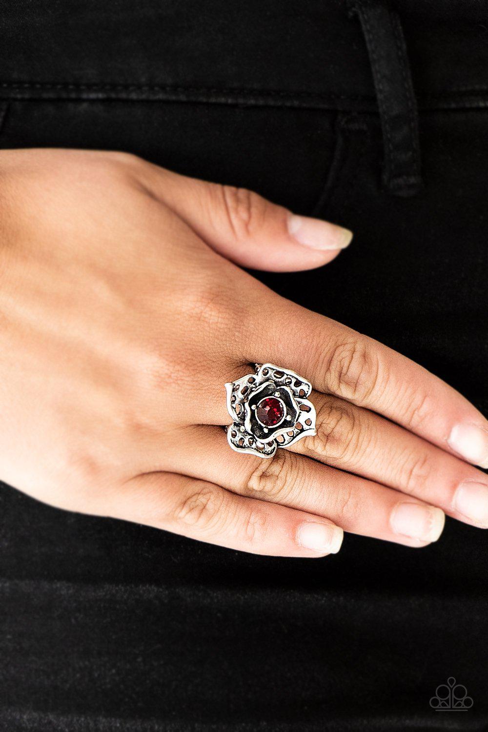 Paparazzi Kinda a Big Deal Red Rhinestone Ring