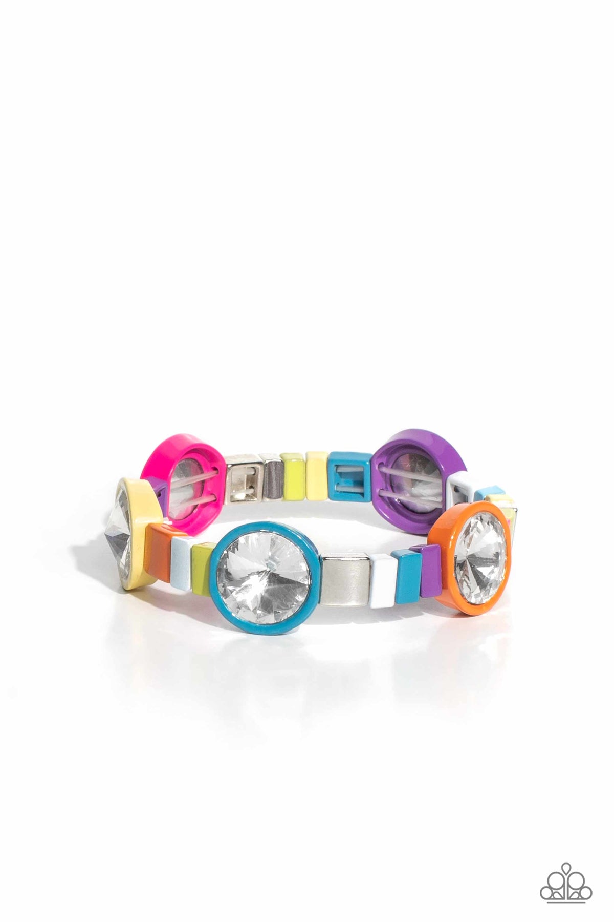 Multicolored Madness Multi Bracelet - Paparazzi Accessories