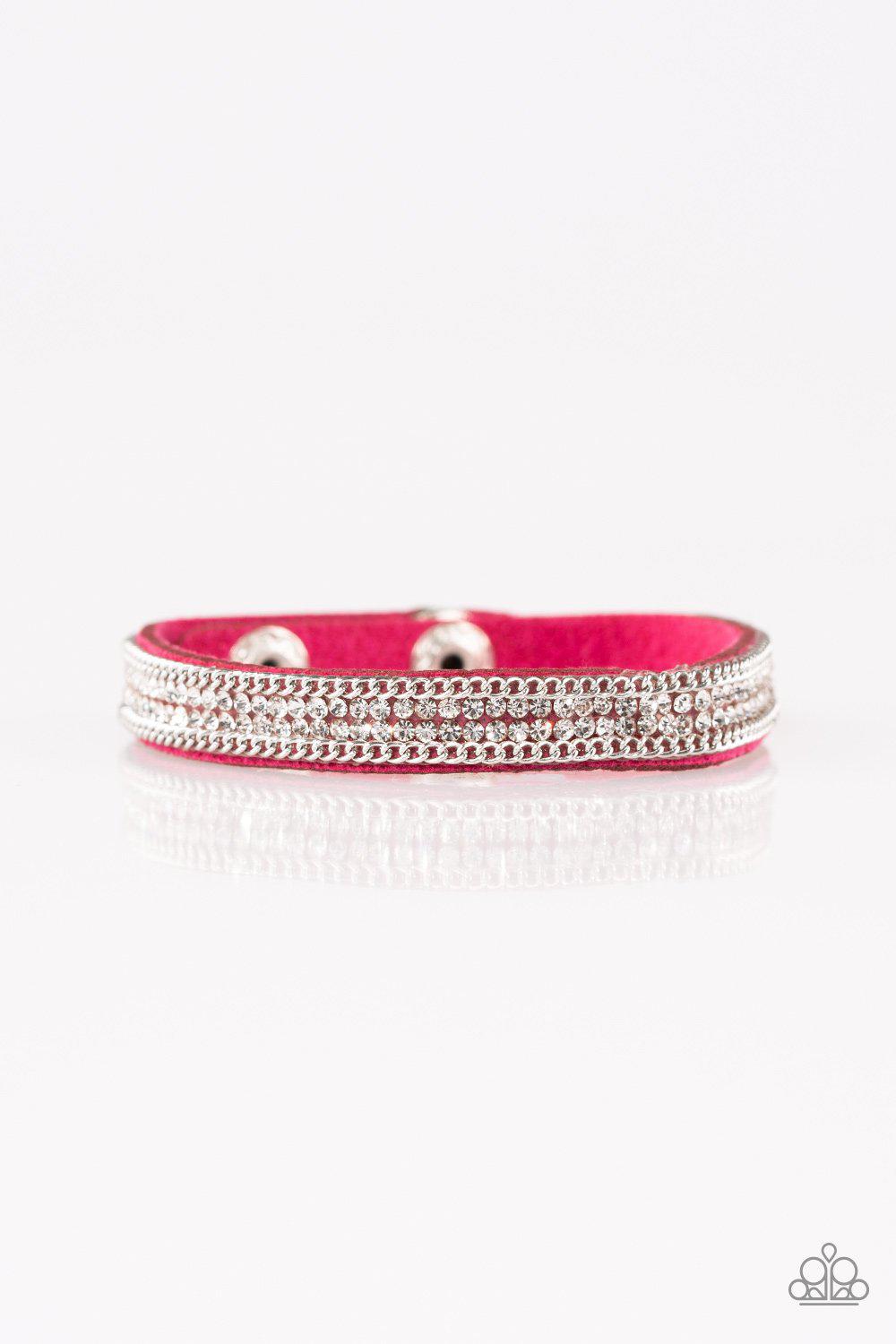 Paparazzi Haute Heartbeat Red Wrap Bracelet