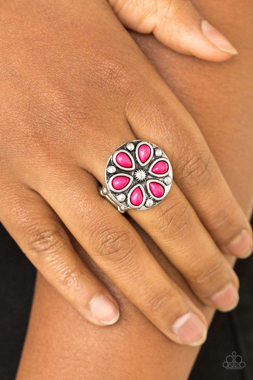 Paparazzi Committed to Cupid - Pink Heart Ring