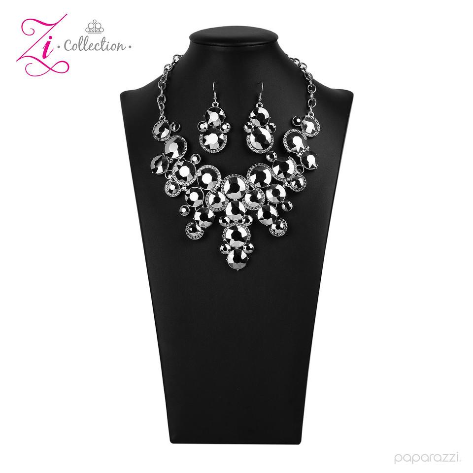 Paparazzi The Kellyshea - Necklace & Earrings - Retired 2019 Zi Collection