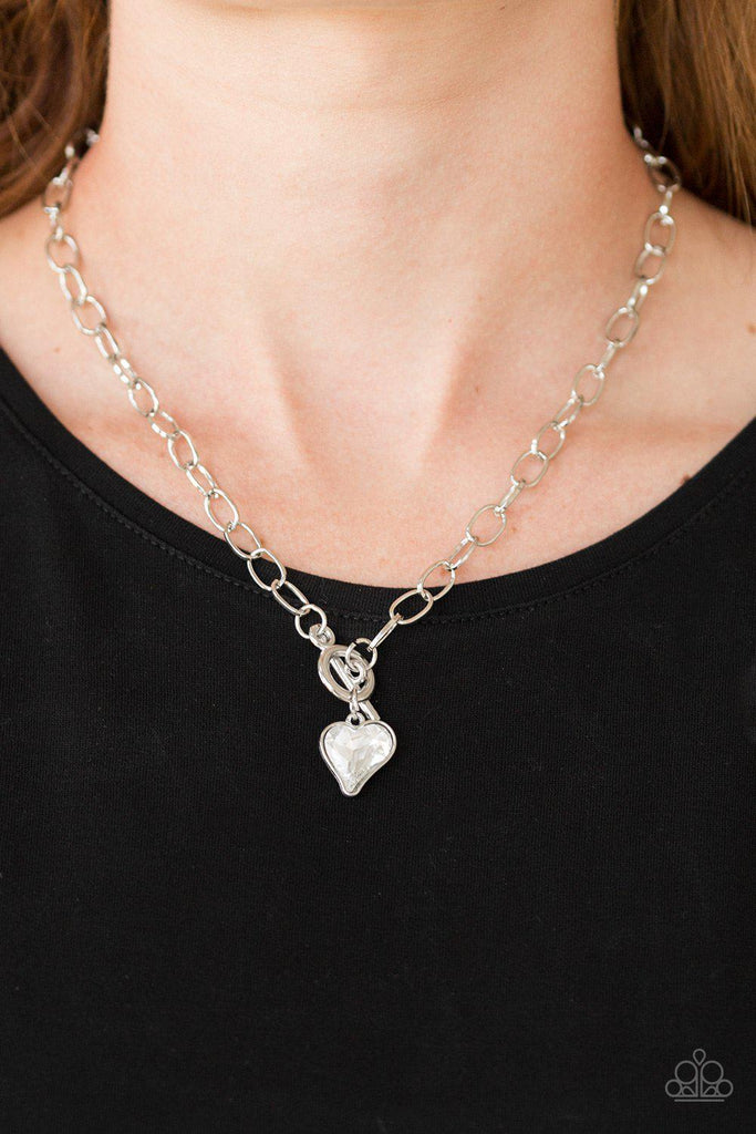 heart toggle necklace cheap