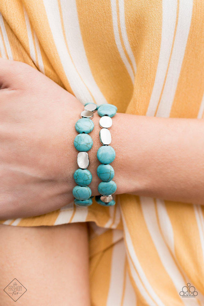 turquoise stretch bracelet