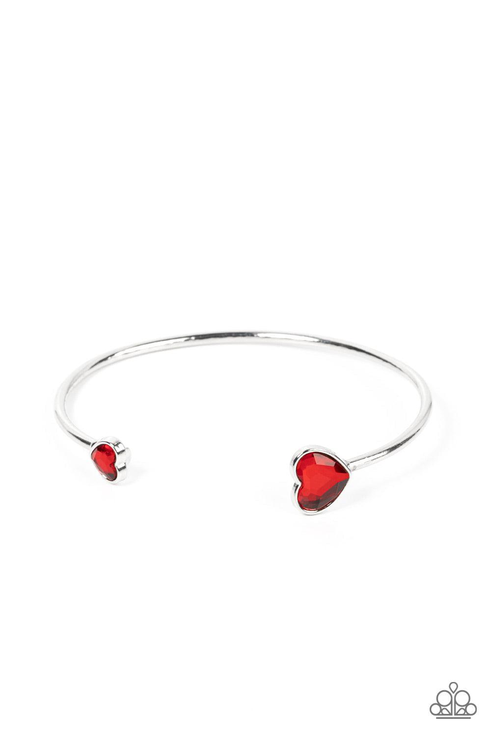 Heartachingly Adorable - Red Bracelet - Paparazzi Accessories – Bedazzle Me  Pretty Mobile Fashion Boutique