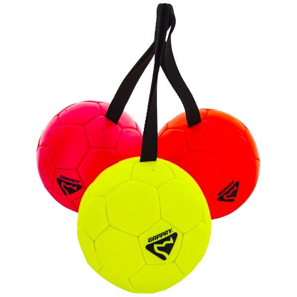 GAPPAY - Leather Soccer Ball Tug Toy - Large | German Shepherd Shop ...