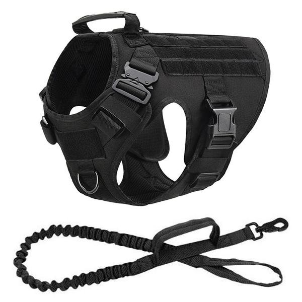 Buy Tactical Dog Harness w/ Tactical Bungee Leash V2 at German Shepherd ...
