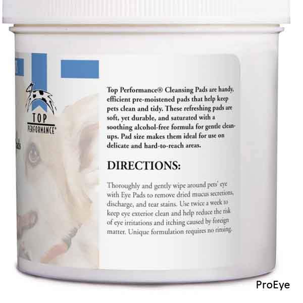 Top Performance® ProEye® Cleansing Pads Grooming German Shepherd Shop 