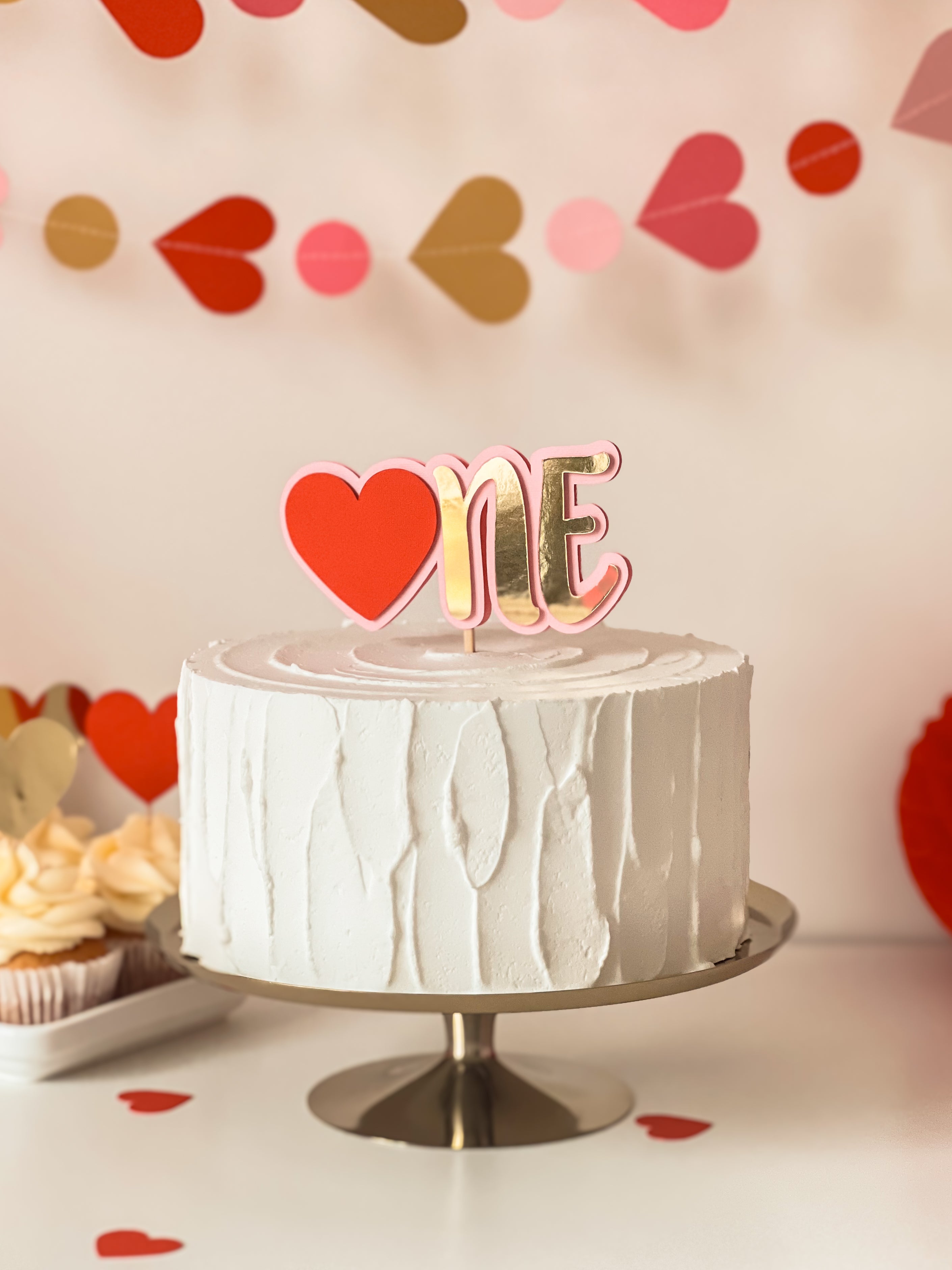 Valentines Day Birthday Decorations,Our little Sweetheart First Birthd –  Iconica Design