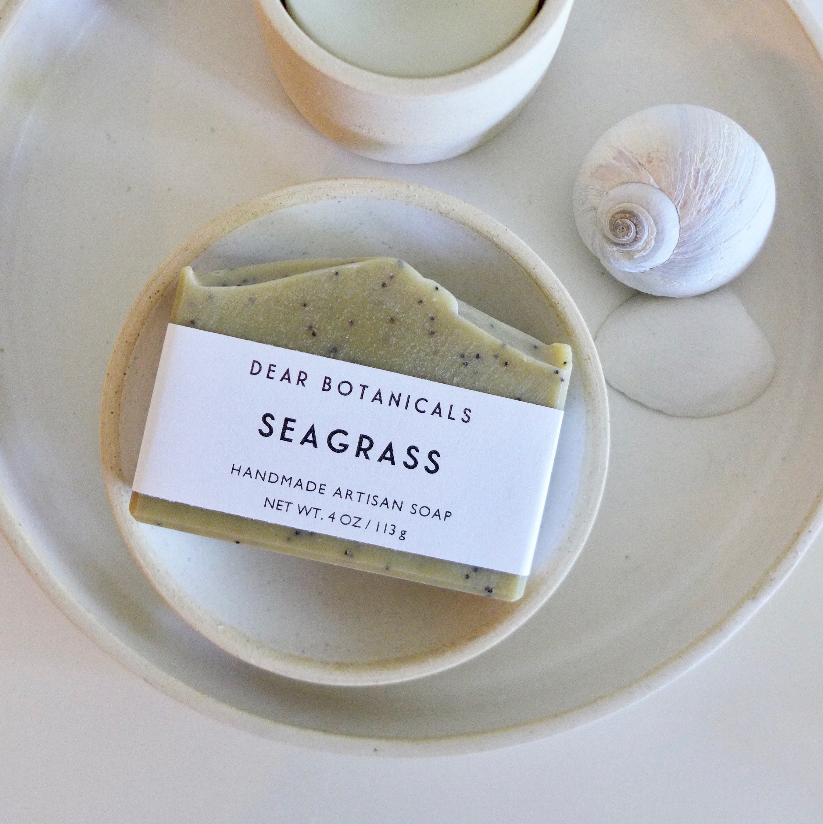 seagrass artisan soap