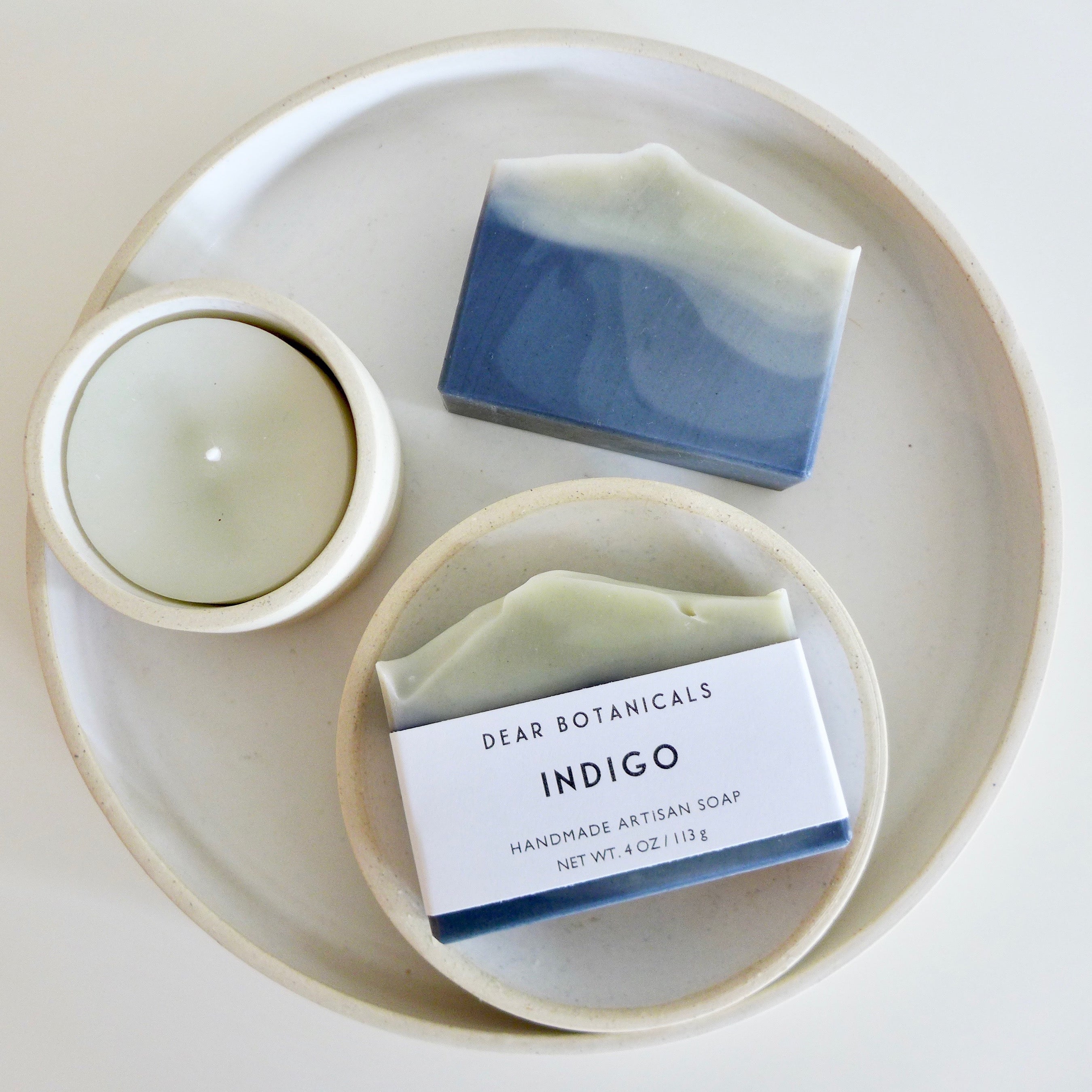 indigo artisan soap