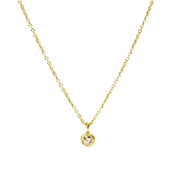 Simple Dainty Diamond Necklace Good