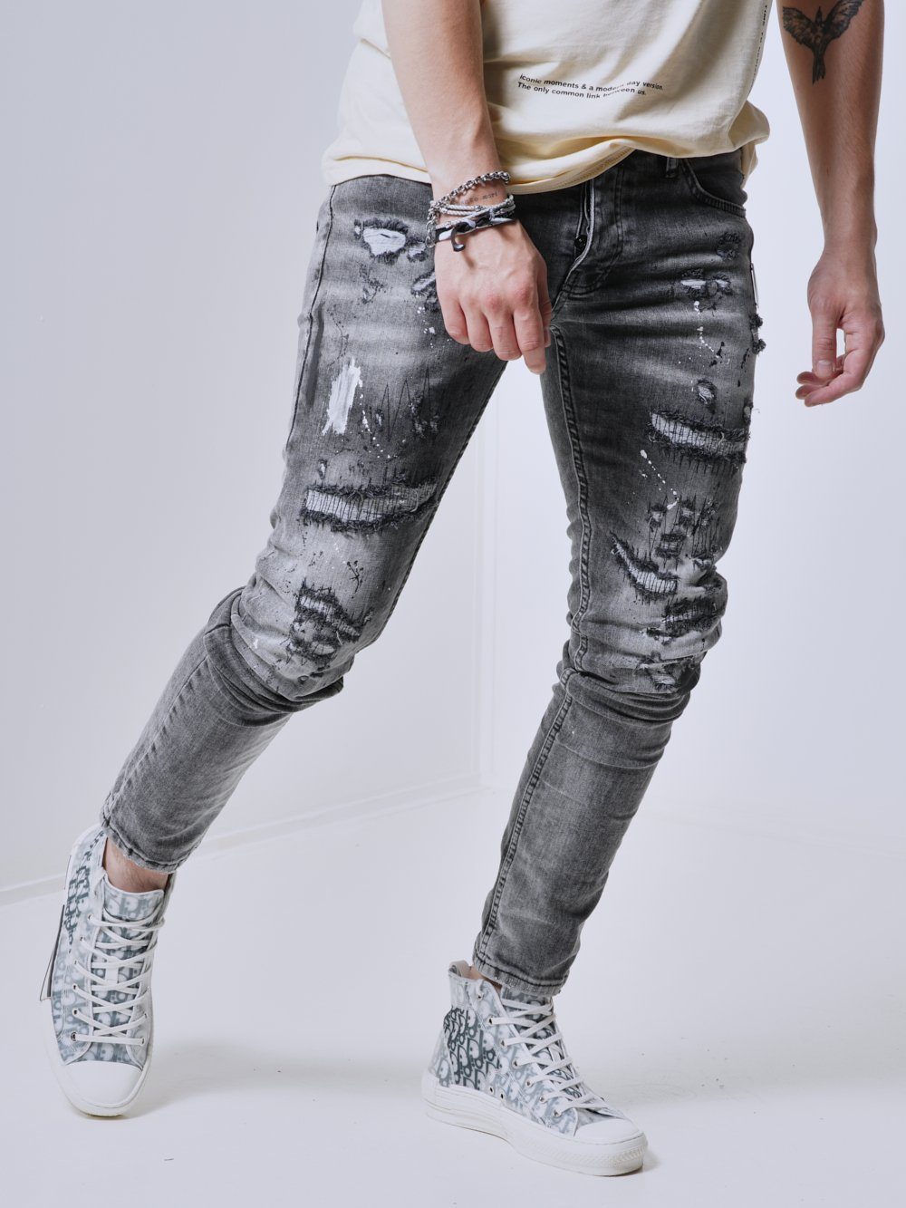 Ripped Jeans Grey - Brooklyn – SERNES