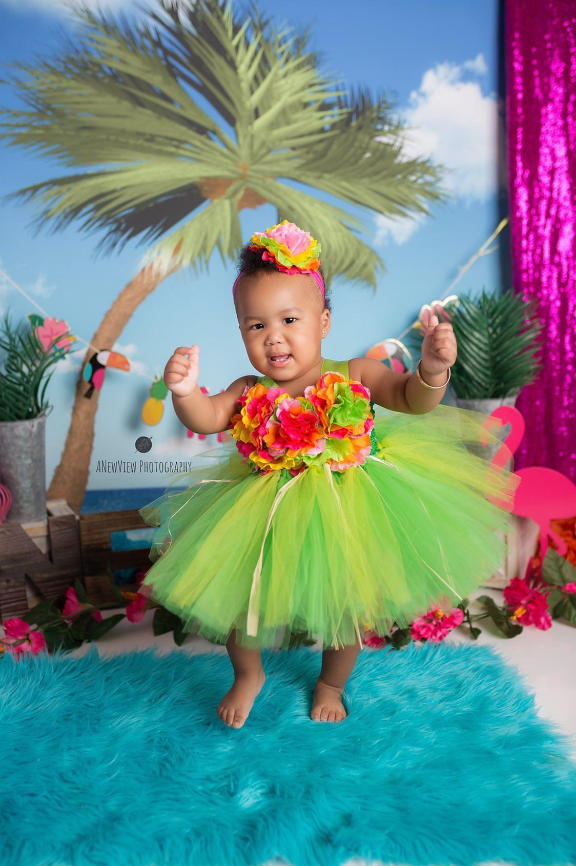 baby hawaiian dress
