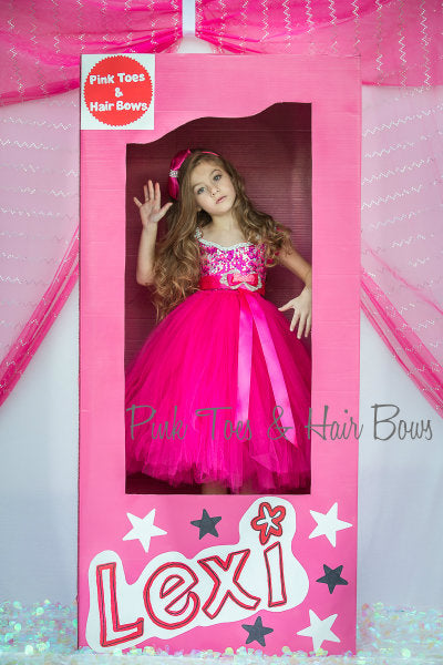 barbie in a dress