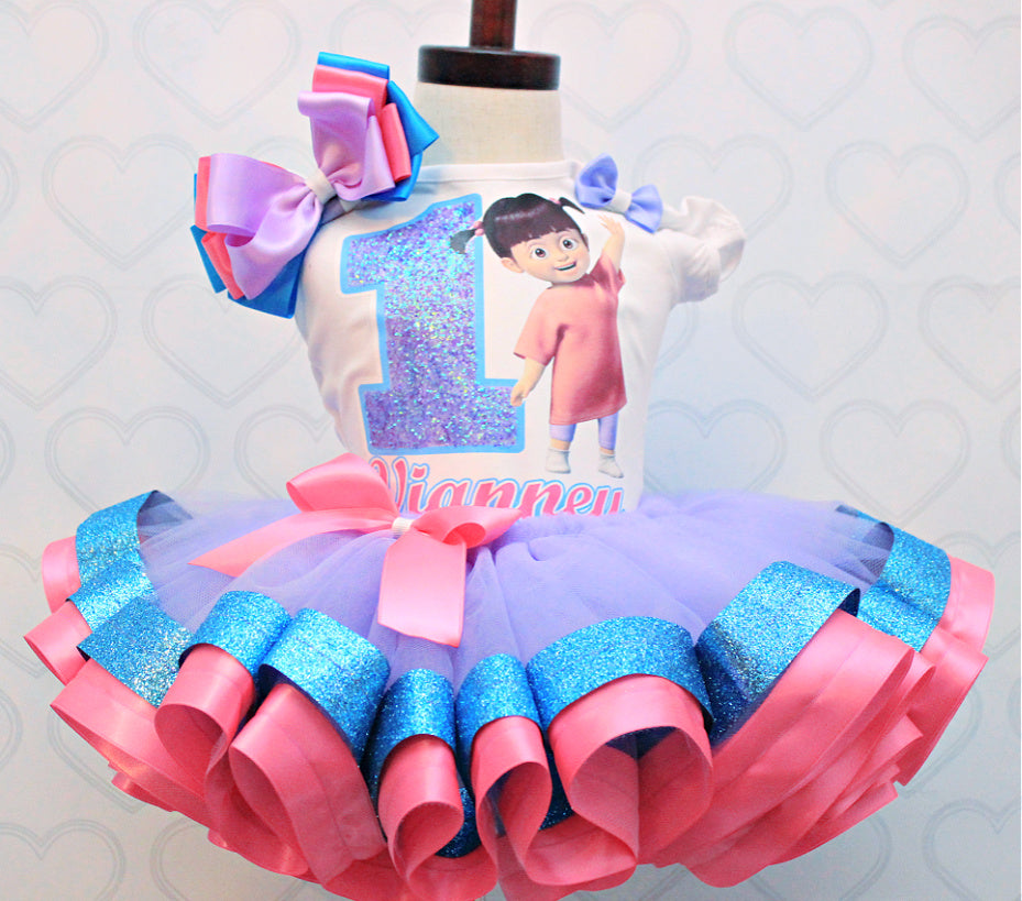 Cookie Monster Shirt – Pink Toes & Hair Bows