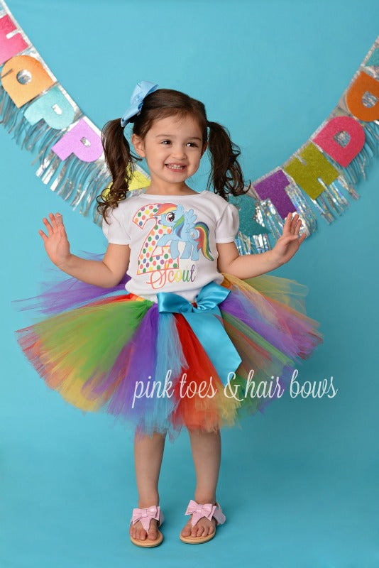 my little pony tutu set