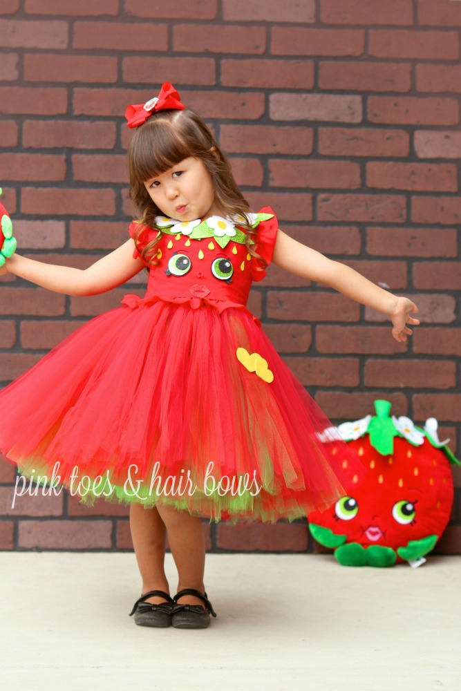 strawberry shopkin costume