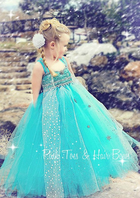 elsa tulle dress